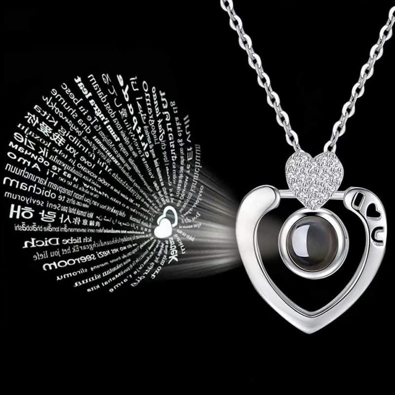 I love you Projection locket gift Premium and very attractive